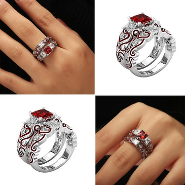 Square Crystal Rings-Your Soul Place